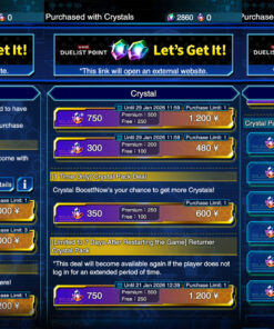 Alternative view of Nạp Yu-Gi-Oh! Duel Links