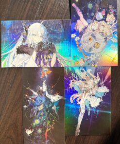 Reverse Laser Postcard - Star Shadow Magician (FGO)